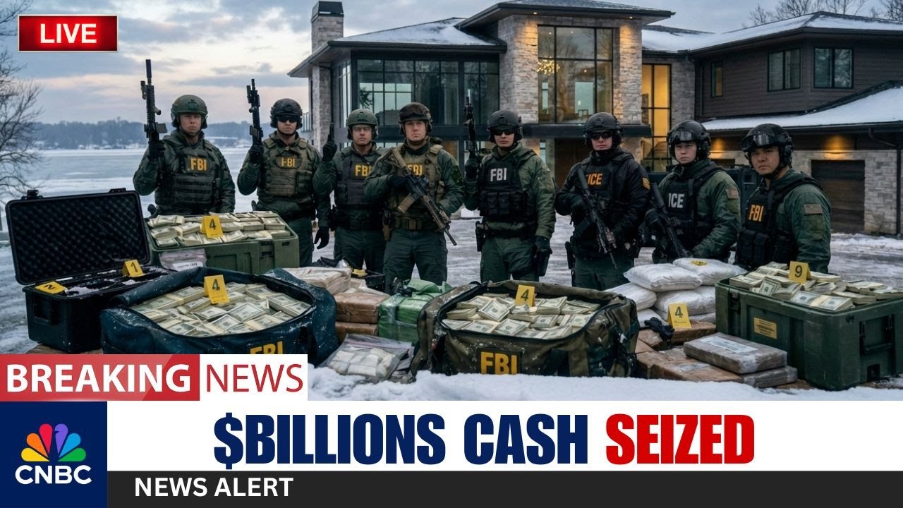 ICE & DEA Breach Maduro-Linked Somali's Luxury Bunker in Minnesota | Billions Of Dollars Seized