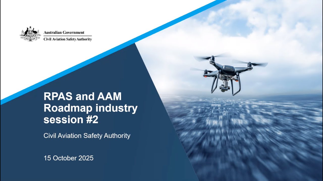 Вебинар по стратегической дорожной карте регулирования RPAS и AAM — 15 октября 2025 г.