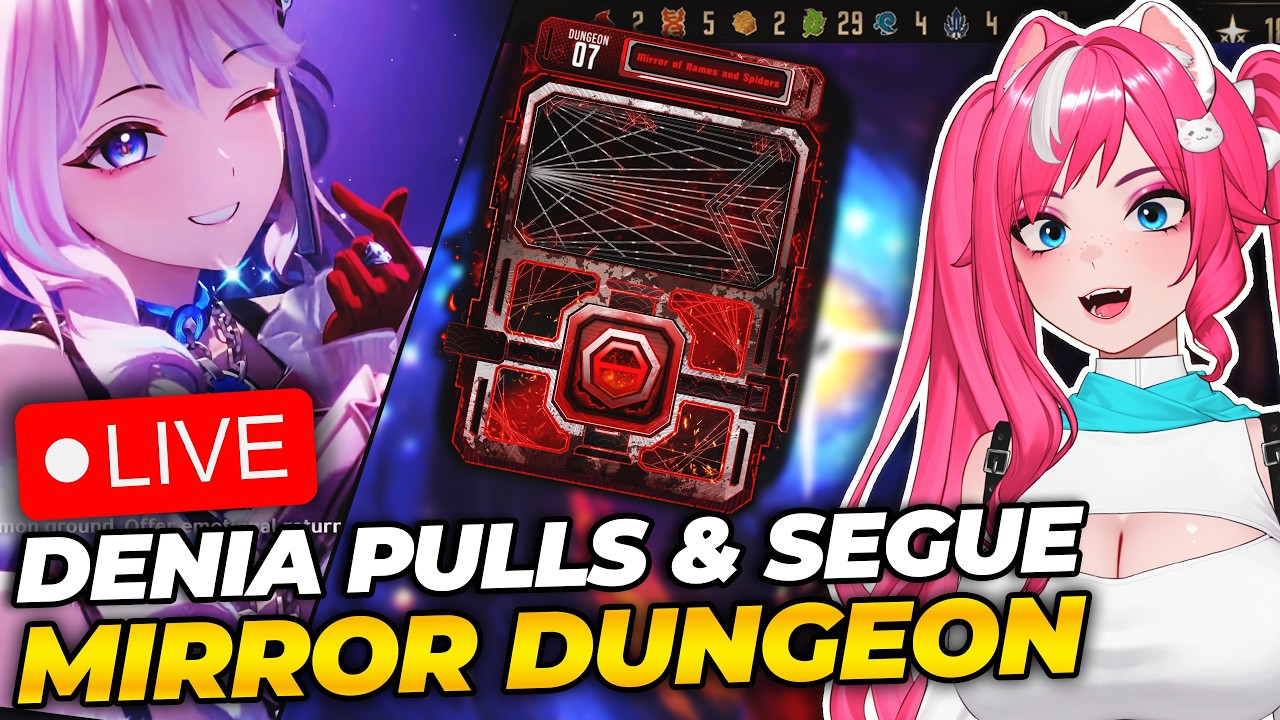 💖[LIVE] 💖 DENIA PULLS / STORY /ENDGAME / ILLUSIVE REALM || FIRST TIME LIMBUS COMPANY MIRROR DUNGEON