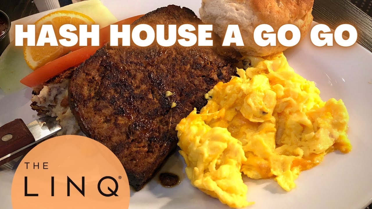 LAS VEGAS FOOD: Griddled Meatloaf & Eggs @ Hash House A Go Go &bull; Las Vegas Breakfast &bull; The LINQ