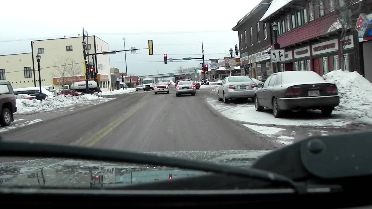 Part 2 of Dec 23,2010 drive through West Duluth Duluth MN