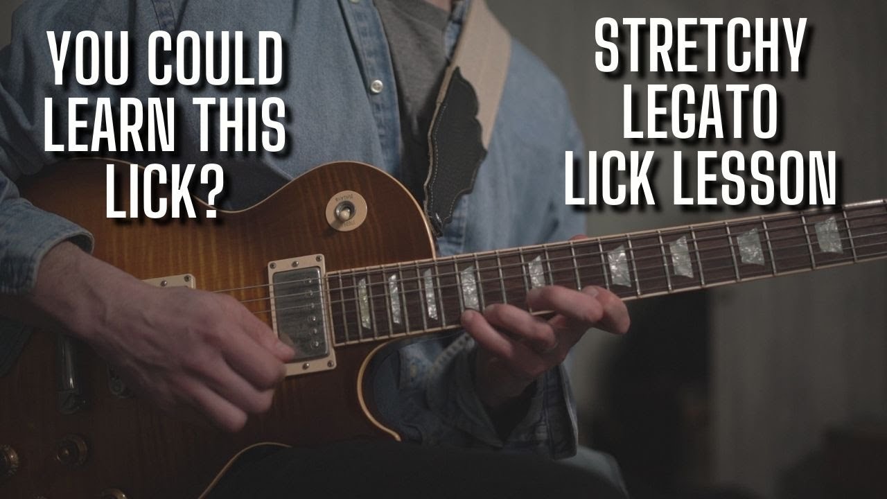 You NEED to learn this STRETCHY Legato Lick (Allen Hinds Legato Doubling)