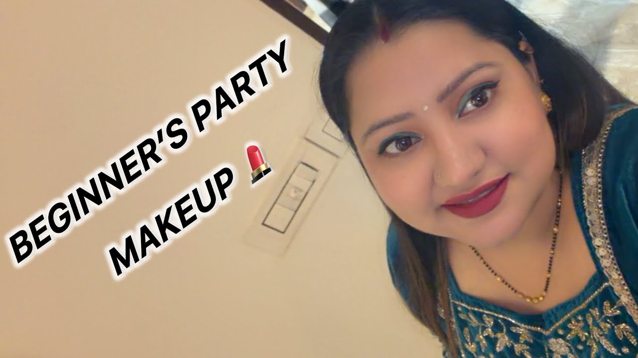 Party makeup in simple steps ❤️