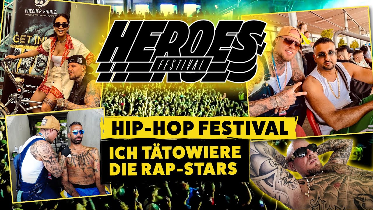 HEROES FESTIVAL 2022 - Wir stechen BACKSTAGE ! - SSIO/LIZ/BOLOBOYS/JOSI/HARRIS/BADMOMZJAY/VEGA