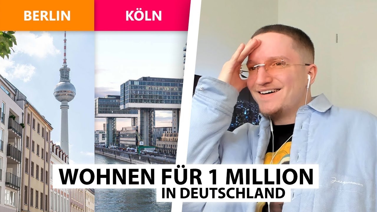 Was du für 1 Million € in Deutschland bekommst! 🏠 | Justin reagiert