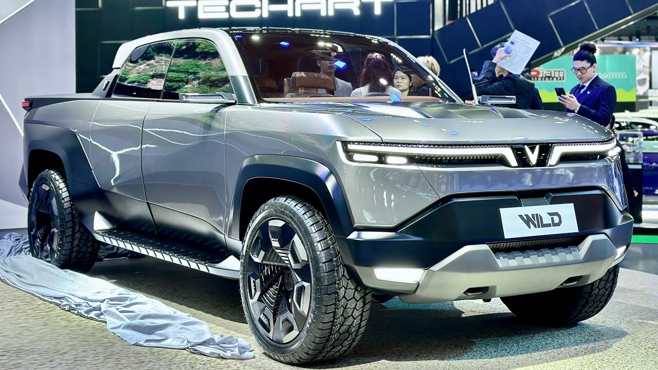 New VinFast WILD ( 2024 ) - Luxury Electric pick Up Truck | Interior And Exterior