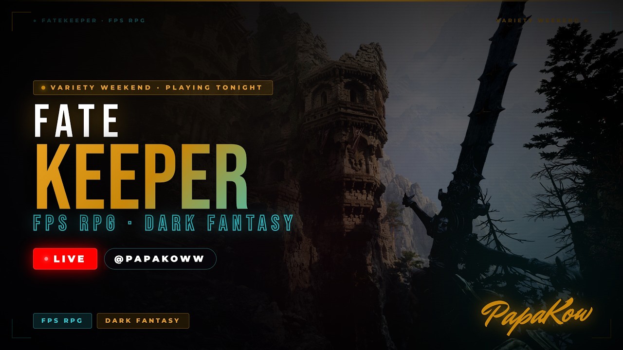 🔴LIVE SHORTS | FATEKEEPER FIRST LOOK &mdash; Dark Fantasy RPG by THQ Nordic | First-Person Sword & Sorcery