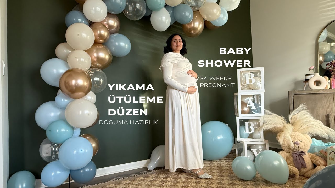 doğum öncesi hazırlıklar 🧼 | baby shower | bebişin kıyafetlerini yıkıyoruz 👶🏻| çekmece düzeni 🧺
