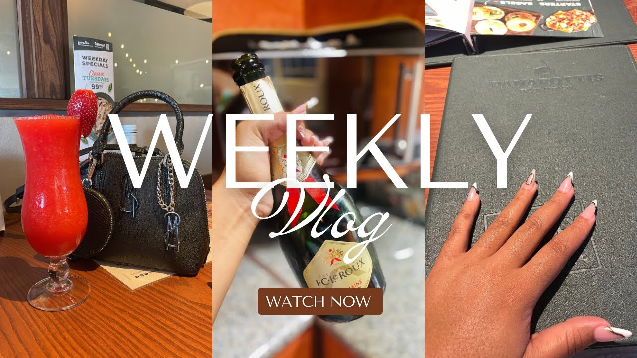 WEEKLY VLOG: Brunch with my friend| Nail appointment| Shopping & many more| South African Youtuber 