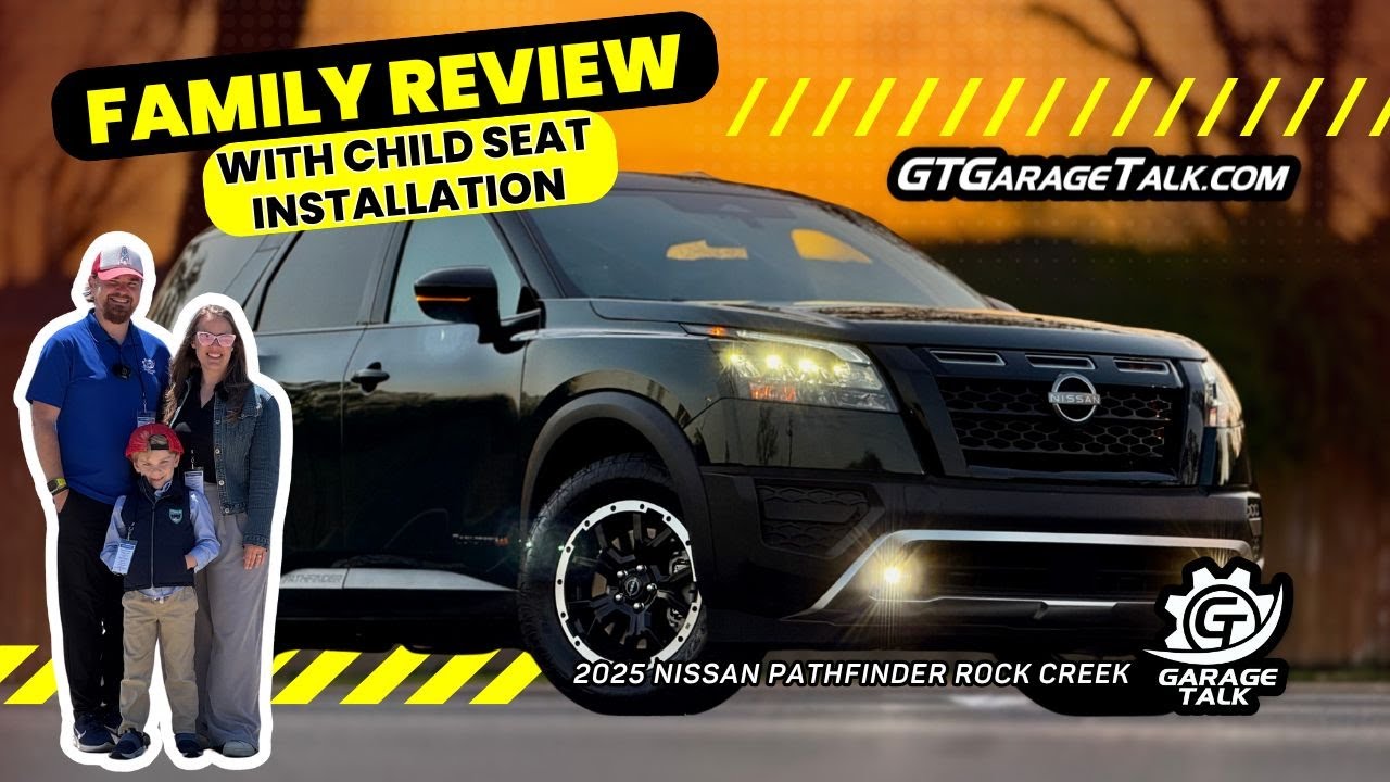 2025 Nissan Pathfinder Rock Creek // Family Review with Child Seat Installation