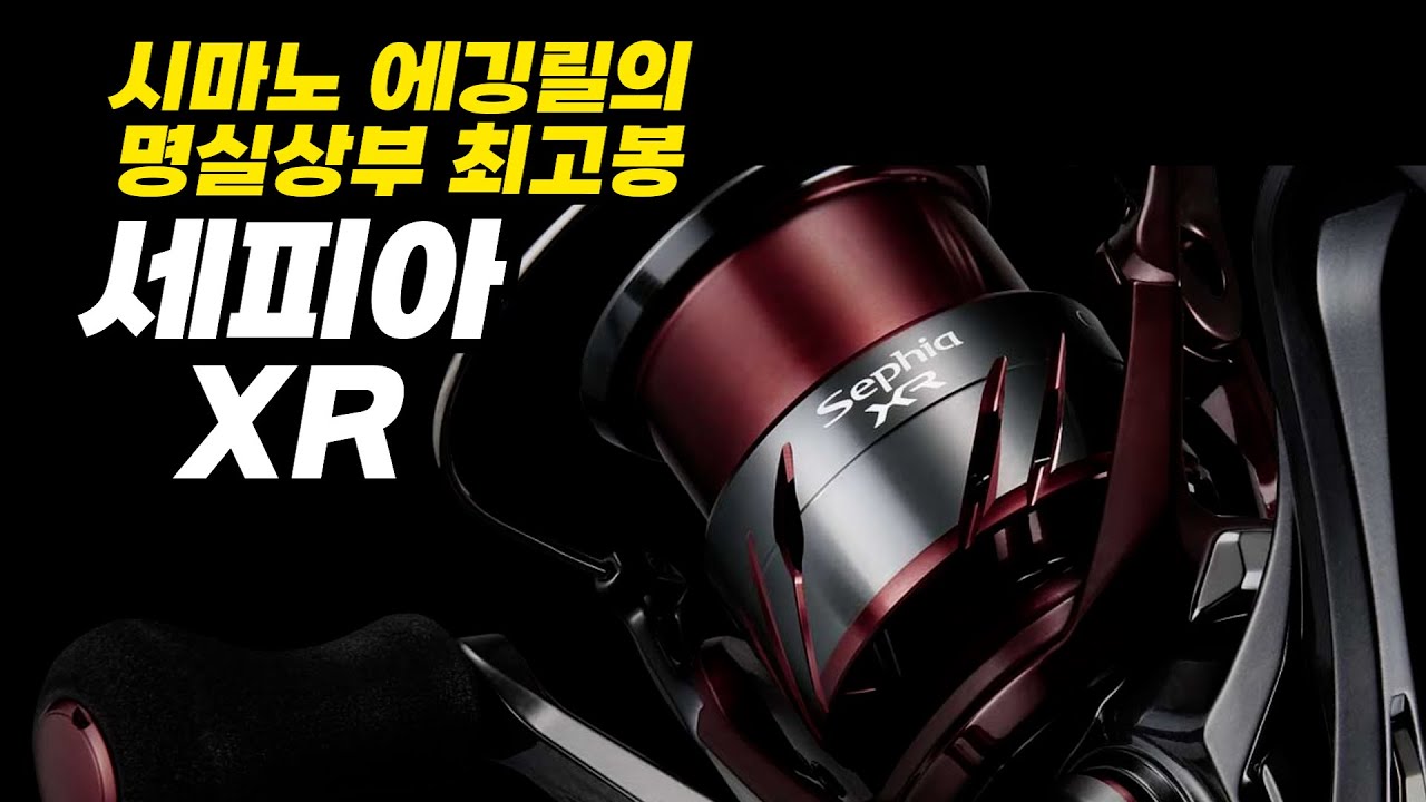 【낚시릴 소개】시마노 에깅 전용릴의 최고봉 신형 세피아 XR
