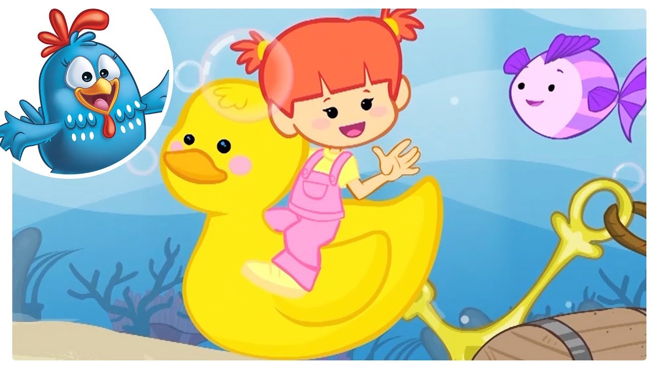 Bathtime Song: The Boat Tipped Over | Lottie Dottie Chicken | Nursery Rhymes For Kids