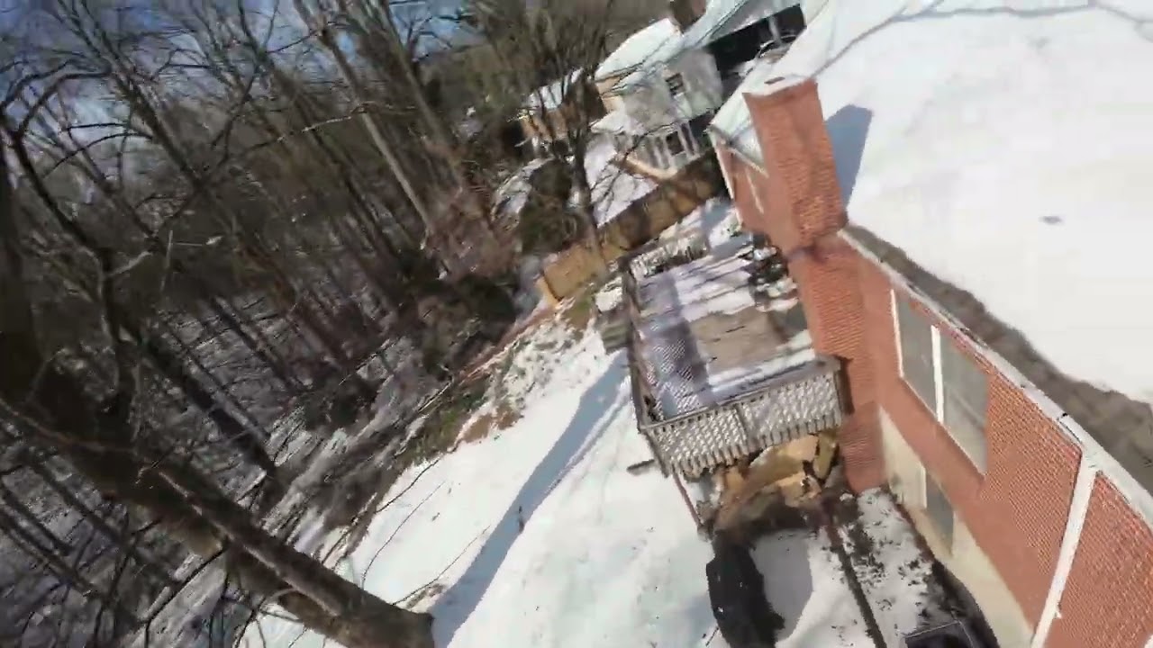 DJI Avata 2 🪰  4 days after ice storm  Maybe more coming this weekend!!❄️