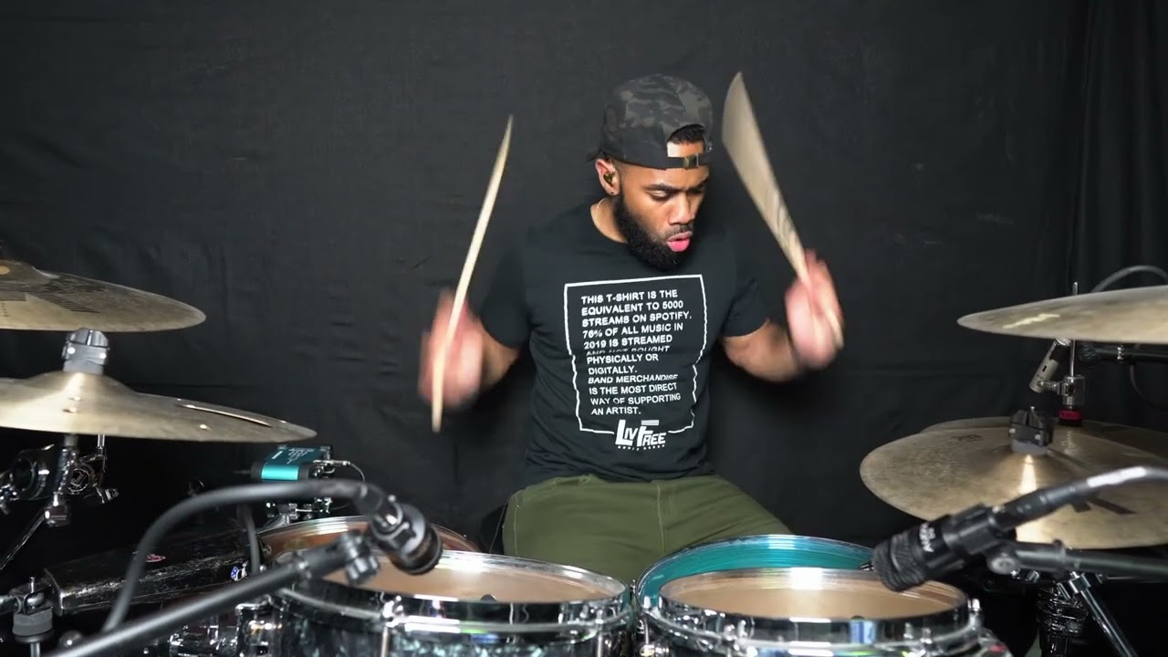 Post Malone_Rockstar_Remix J-rod Sullivan Drum Cover 🔥