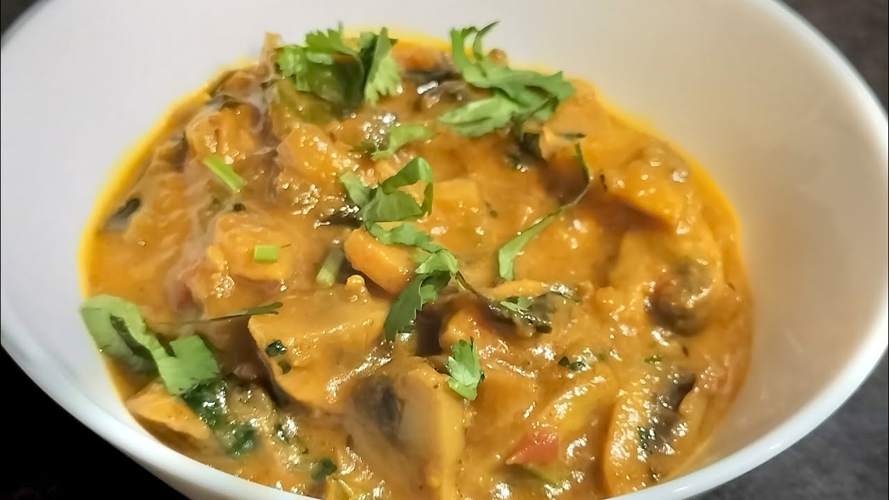 How to make Coco 🥥 Fennel Mushroom Curry | Quick & Delicious Recipe 
