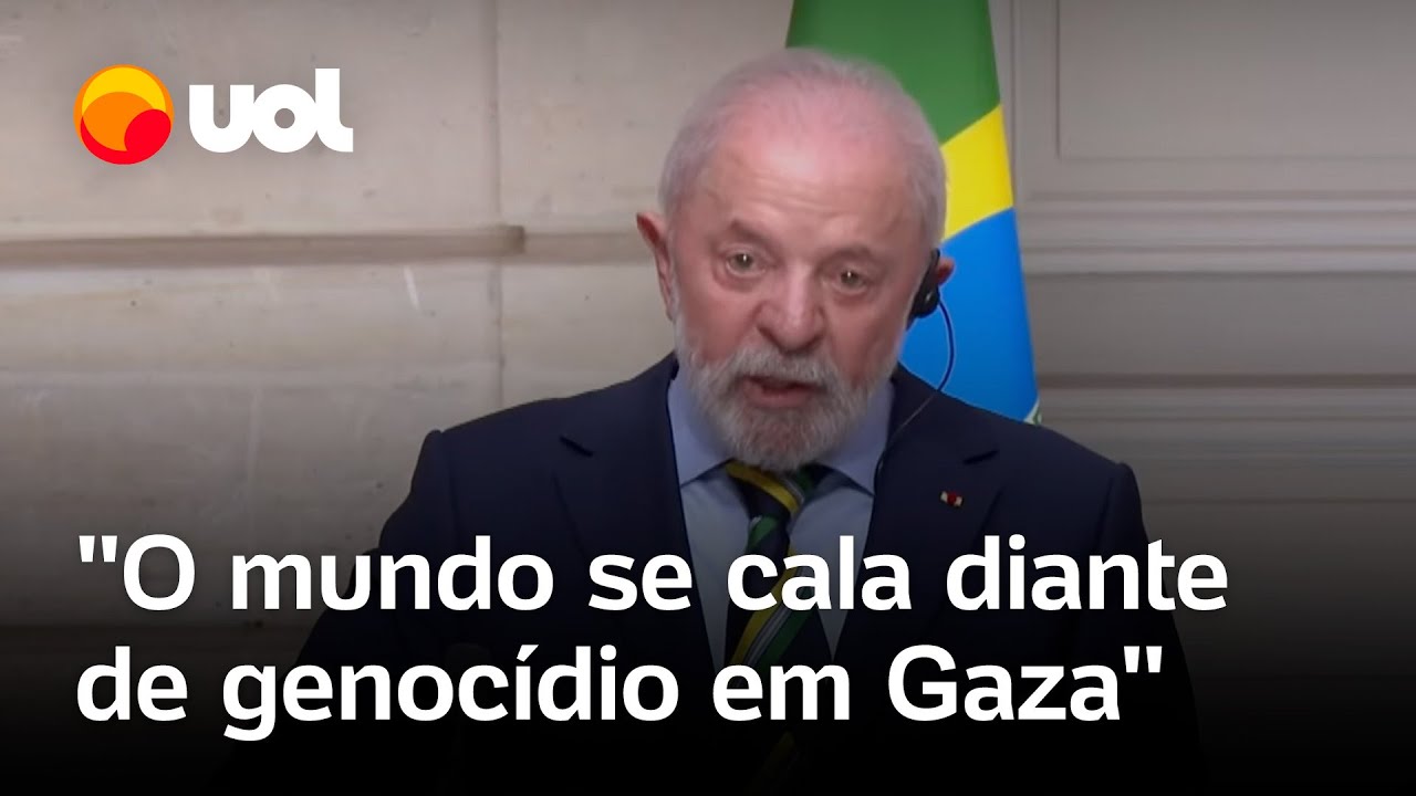 Lula se emociona ao falar da Palestina e critica Israel: 'Vemos o genocídio na nossa cara todo dia'
