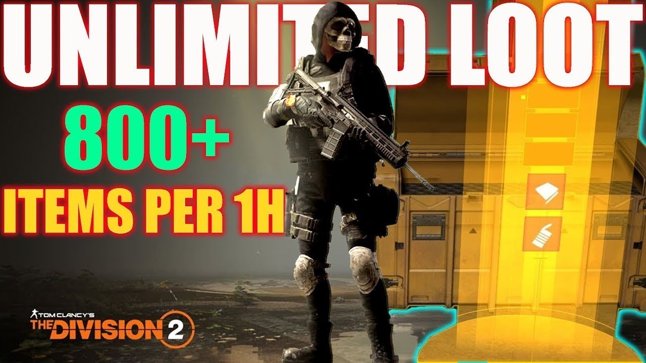 THIS LOOT CAVE FARM BETTER THAN CRAMPUS BOUNTY! Best SOLO Farming Method! Division 2 Unlimited Loot