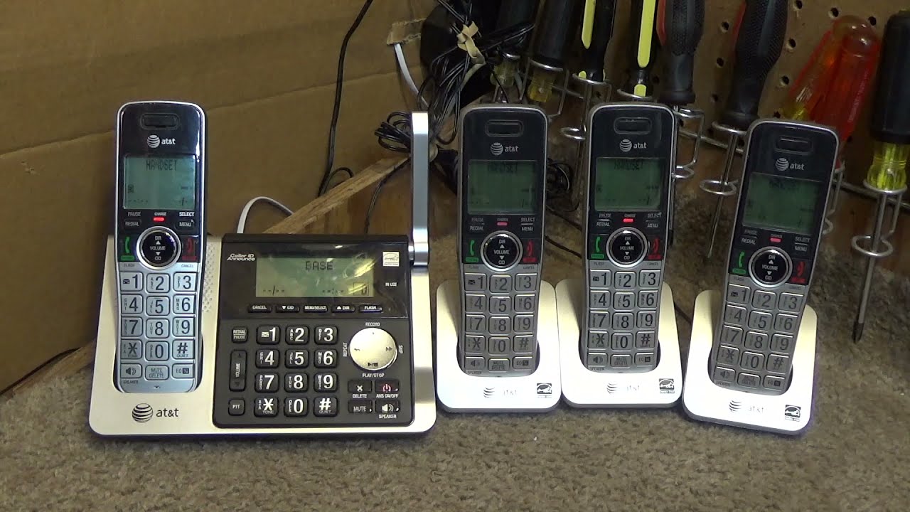AT&T CL83464 DECT 6 Cordless Phone with Answering System and Caller ID Announce | Initial Checkout