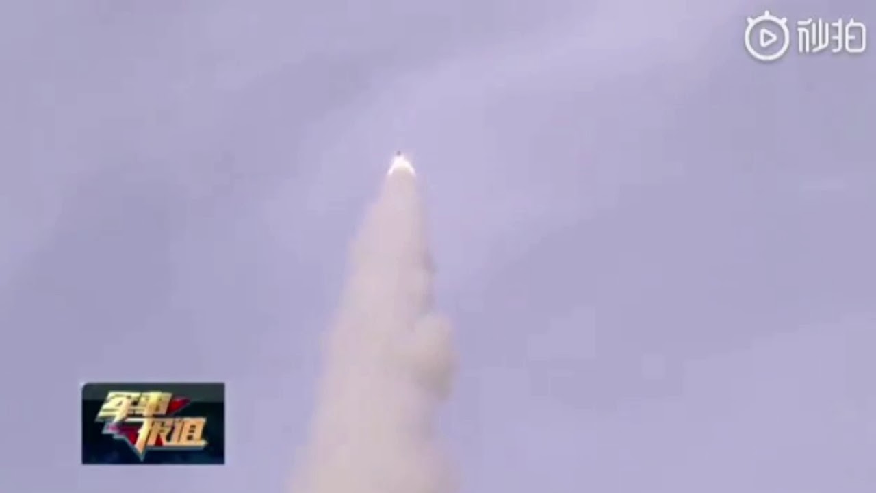 China releases video of DF-26 ballistic missile launch