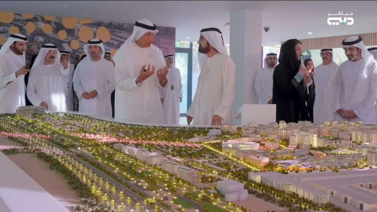 محمد بن راشد يعتمد المخطط الرئيس لمدينة 