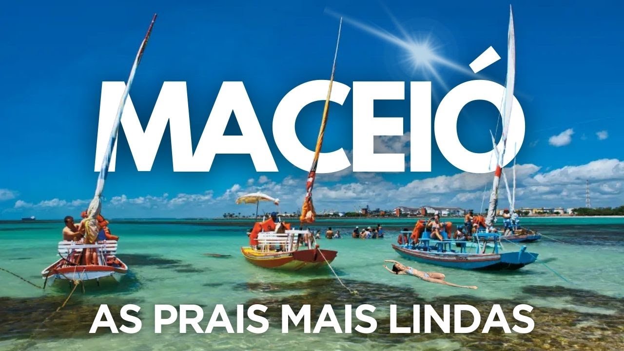 🌴Descubra as Piscinas Naturais de Maceió Alagoas 2026 - As Piscinas de Pajuçara e Ponta Verde 🌊✨