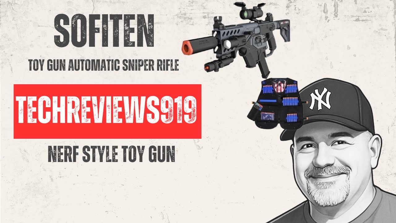 SOFITEN Toy Gun Automatic Sniper Rifle