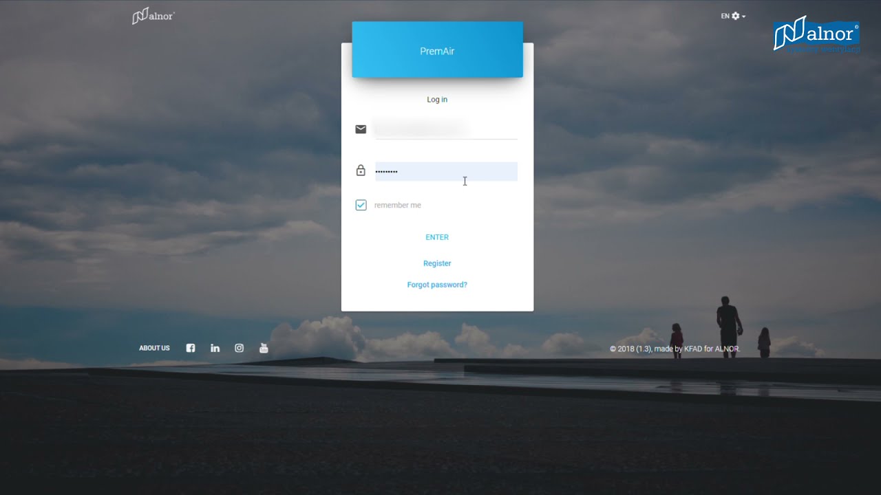 Tutorial on mobile application for PremAIR & SlimAIR RAHUs - user registration configuration