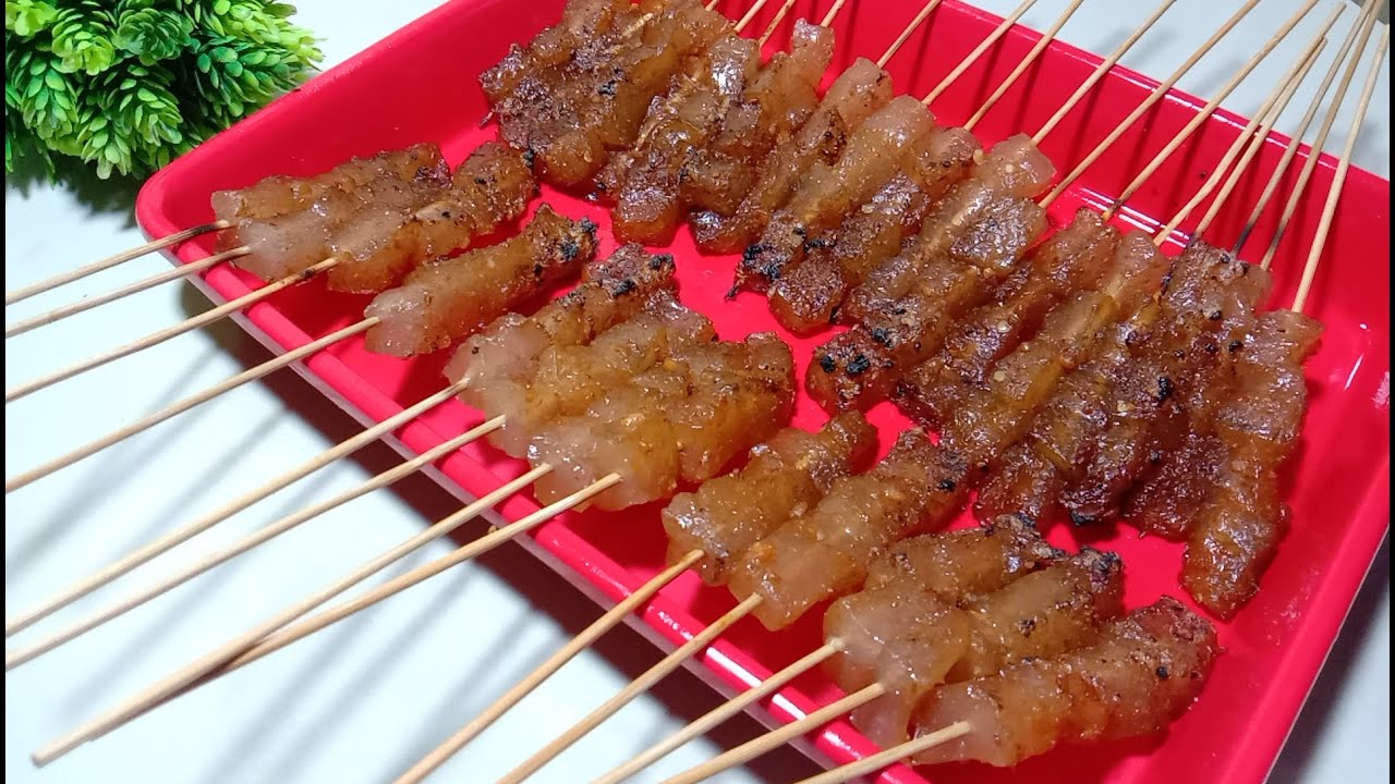 jualan Sate Aci omset jutaan rupiah || Resep Sate Aci Jadul