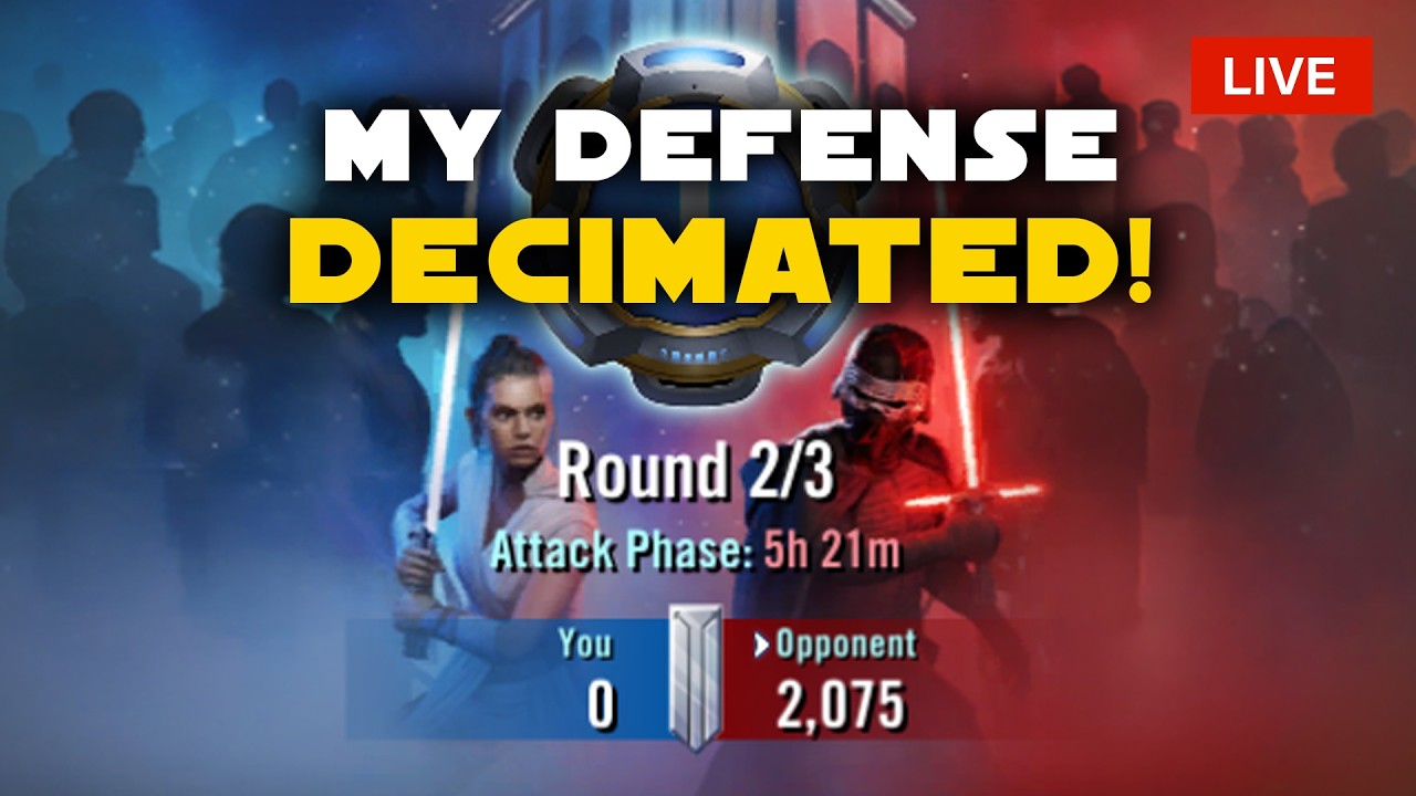 Hope my offense does better! 3v3 GAC |  SWGOH Live