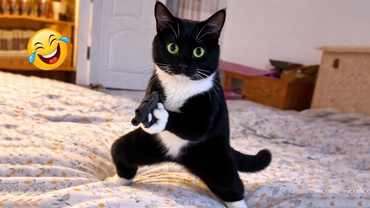 Impossible Not to Laugh 🤣😹 Funniest Cat Clips 2026