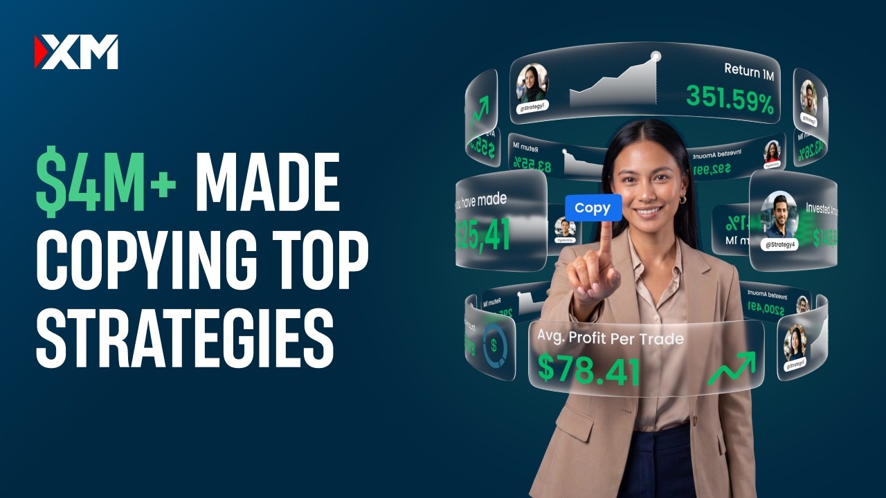 Traders are making millions copying top-performing strategies | XM Copy Trading