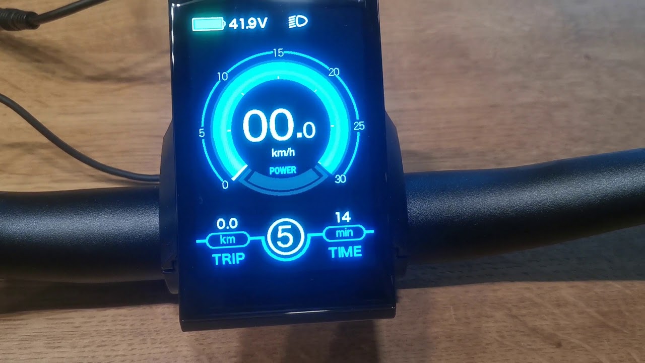 Vorstellung und Anleitung E-Bike Display Key Disp 986-USB