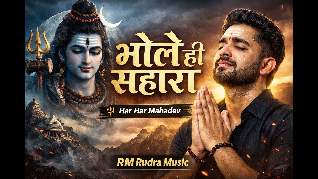 भोले ही सहारा 🔱 | Emotional Shiv Bhajan | Har Har Mahadev | RM Rudra MUSIC [2026]