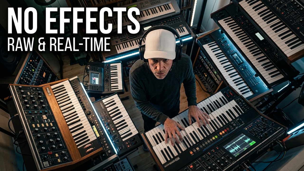 Steven Francis Live Keyboard Studio | Real-Time No Effects