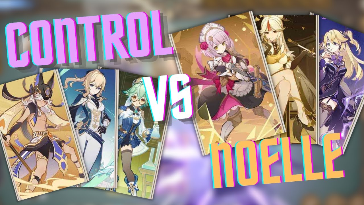 Control Cyno Vs Noelle Hypercarry Meta | Genshin Impact TCG