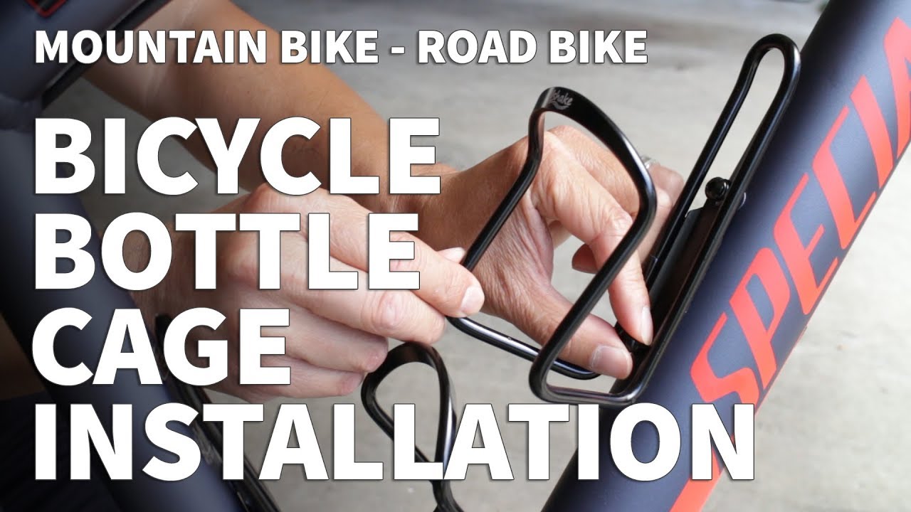 How to Install a Bike Bottle Cage on a Bike &ndash; Water Bottle Holder Installation for Mountain Bikes