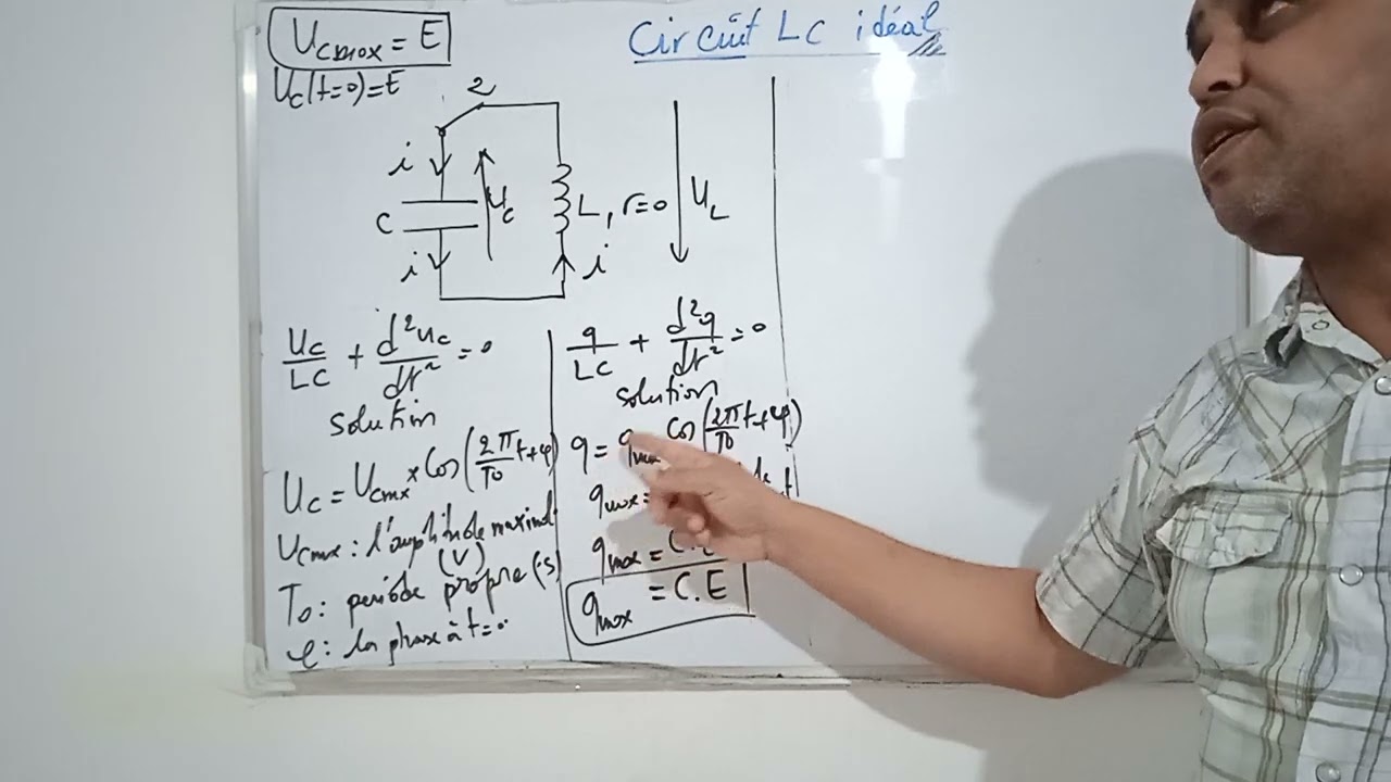 Électricité Circuit LC 2Bac (SVT _PC_SM) Résumé de cours
