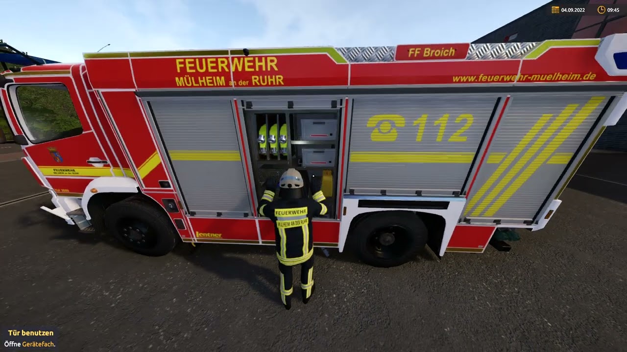 Notruf 112 Die Feuerwehrsimulation Teil II Freiwillige Feuerwehr Lehrgang Truppmann 1