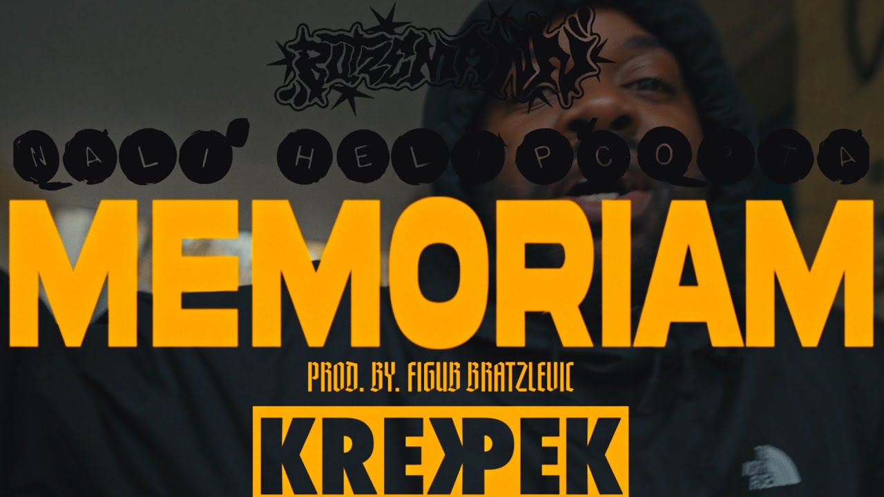NALI & Figub Brazlevic - Memoriam feat. Heliocopta (Official Video) | #krekpek