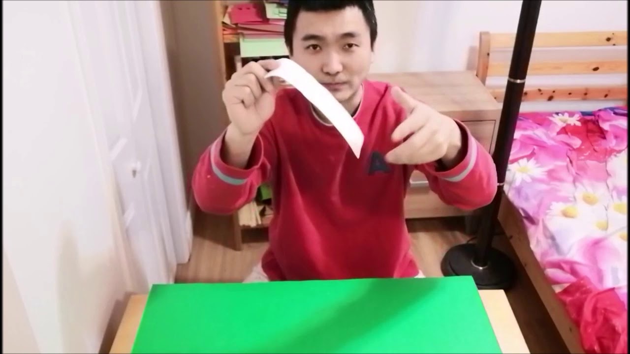 👉🏻Origami fold paper Magic Uncover secrets About Balance👈🏻 （折纸——魔术揭秘，保持平衡）