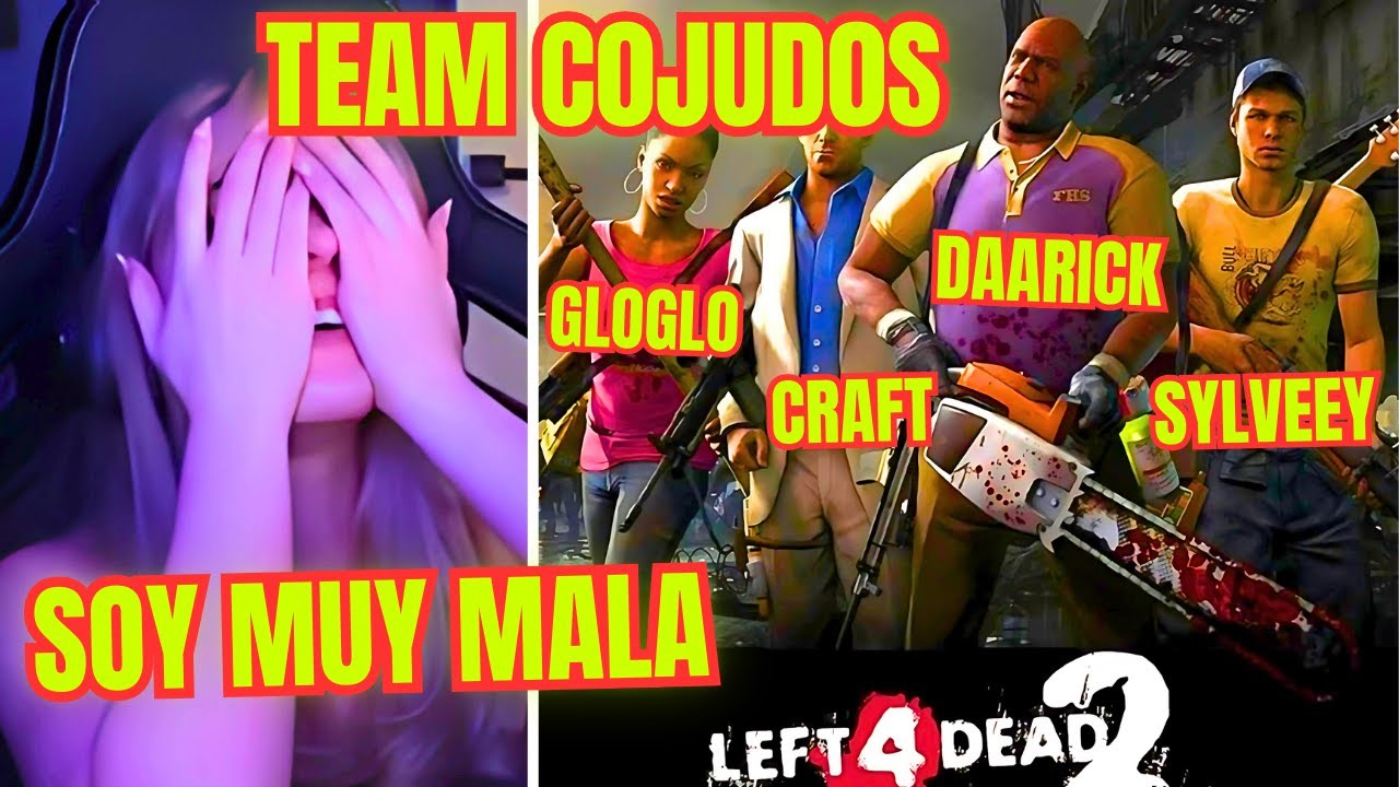 WBNS VS CJDOS | SYLVEEY SIENDO LA MOCHILA DEL TEAM EN LEFT 4 DEAD 2 😂🎮