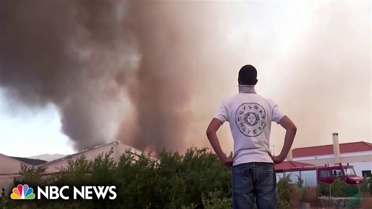 Deadly wildfires across Europe and North Africa force thousands to evacuate