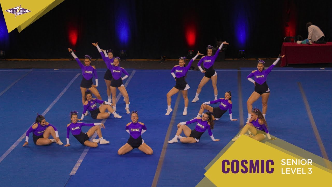 COSMIC Senior Lvl 3 ⚡ | MEET OUR TEAMS 2024 | Cheerleading Barcelona