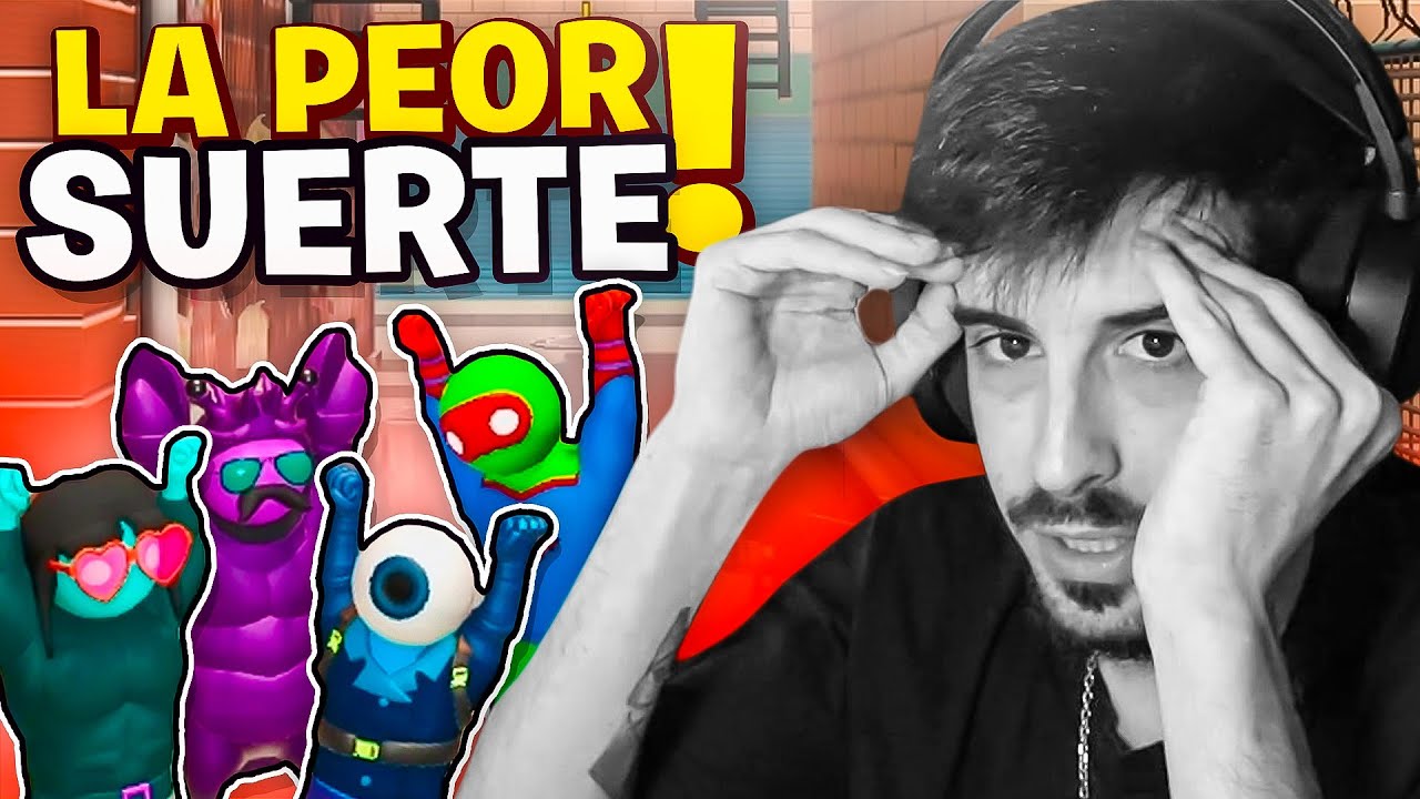 LA PEOR SUERTE DE GANGS BEASTS!!!
