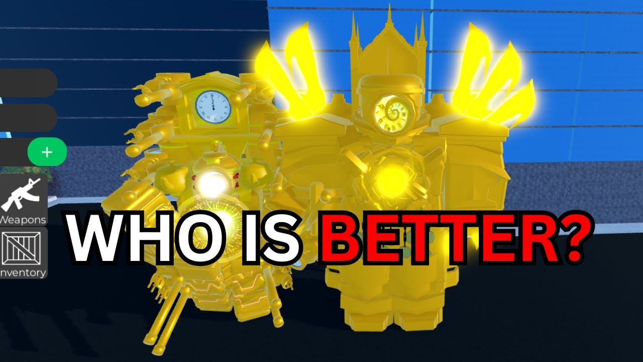 BLOOPER TITAN CLOCKMAN VS UPGRADED TITAN CLOCKMAN?! (Super Toilet Brawl)