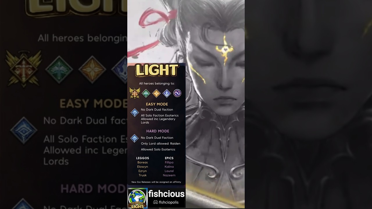 FTP Challenge: Light VS Dark Ep. 3 #gaming #f2p #ftp #watcherofrealms #communitychallenge #shorts