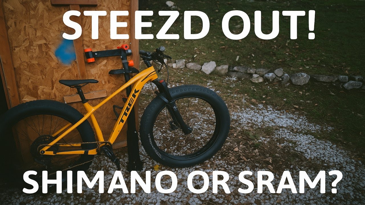 Shimano or SRAM??? Upgraded my NEW FAT BIKE! Trek Farley 7 Build