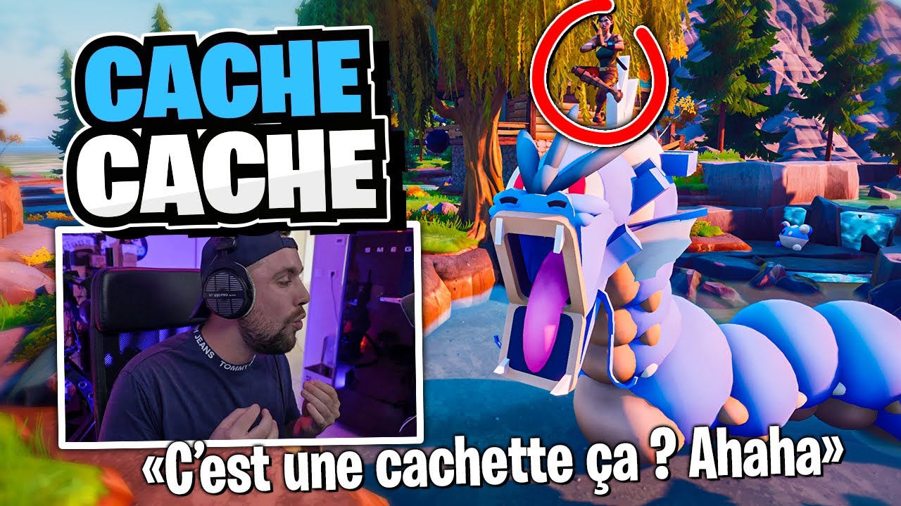 Il se cache sur la tête du Léviator (mais on voit que lui enfaite ahahah)