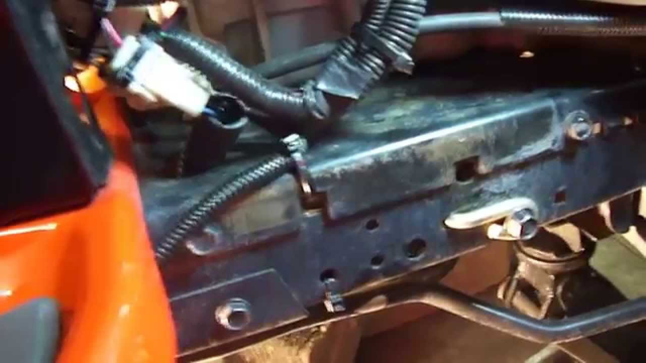 husqvarna LGT24k54 drive belt install