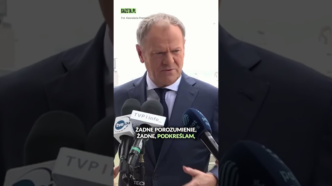 Plan pokojowy dla Ukrainy. Tusk:  Część z tych propozycji jest nie do zaakceptowania
